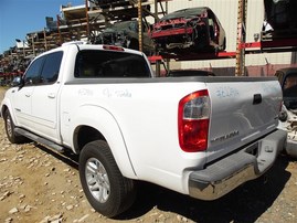 2006 Toyota Tundra SR5 White Crew Cab 4.7L AT 2WD #Z22914